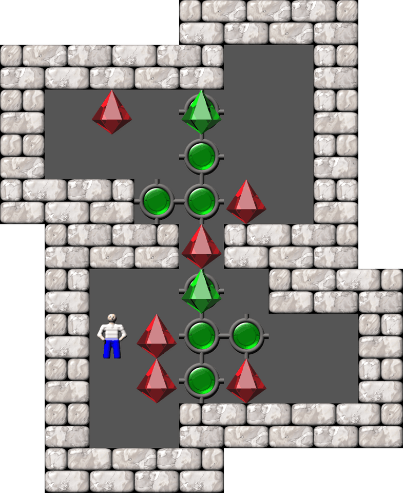 Sokoban Mass Remodel level 2137